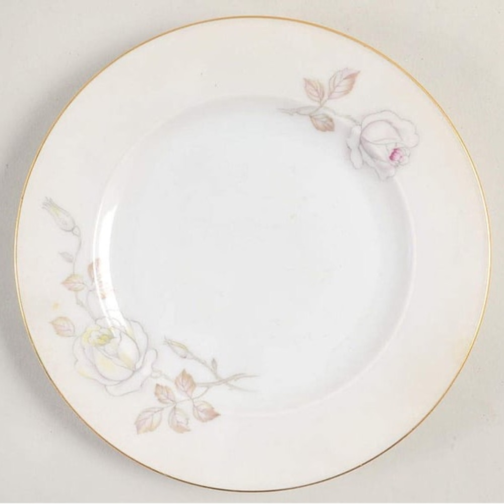 Sweetheart Rose bread and butter plate
by JOHANN HAVILAND